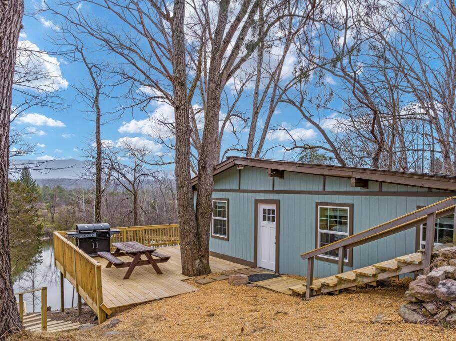 Lazy Lake 3Br Cabin W/ Mtn Views + Hot Tub +Wi-Fi 卢雷 外观 照片