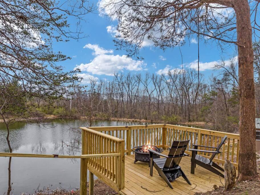 Lazy Lake 3Br Cabin W/ Mtn Views + Hot Tub +Wi-Fi 卢雷 外观 照片