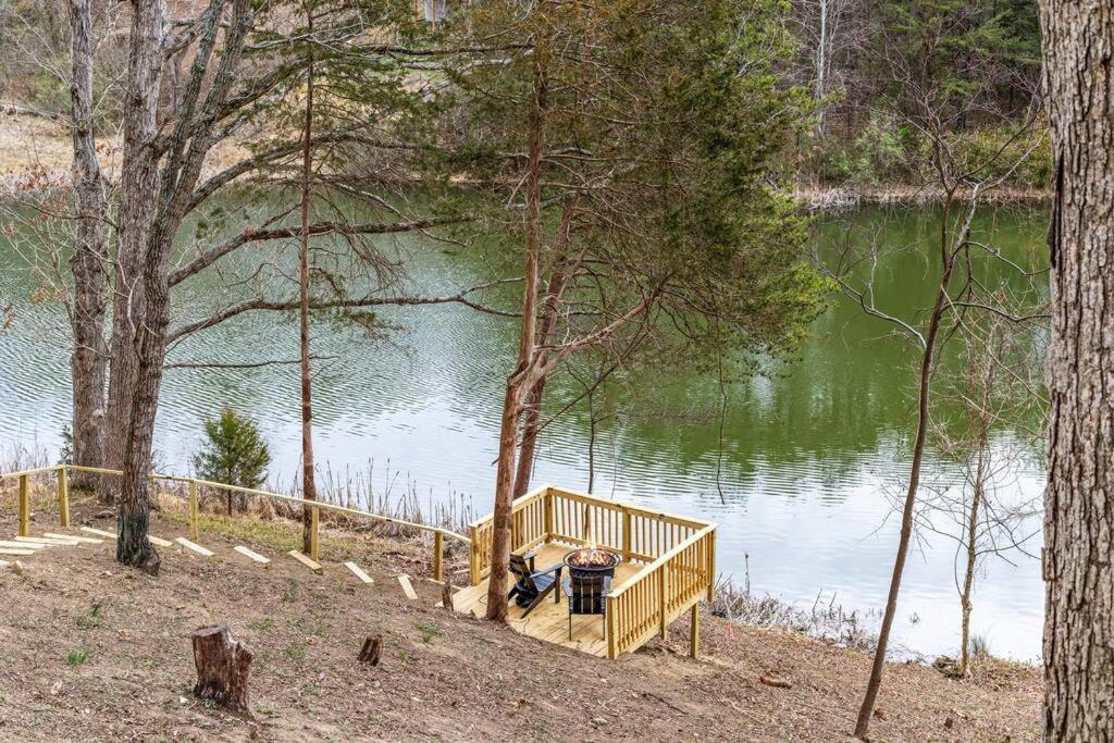 Lazy Lake 3Br Cabin W/ Mtn Views + Hot Tub +Wi-Fi 卢雷 外观 照片